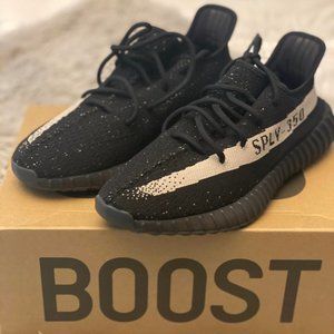 CBLACK/CWHITE/CBLACK Yeezy Boost 350 Adidas